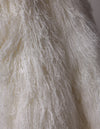 L.A. White Mongolian Fur Coat (Long)